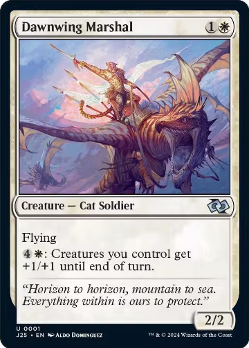 Dawnwing Marshal (1), Foundations Jumpstart — Magic card price