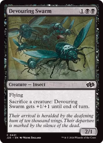 Devouring Swarm (421), Foundations Jumpstart — Magic card price
