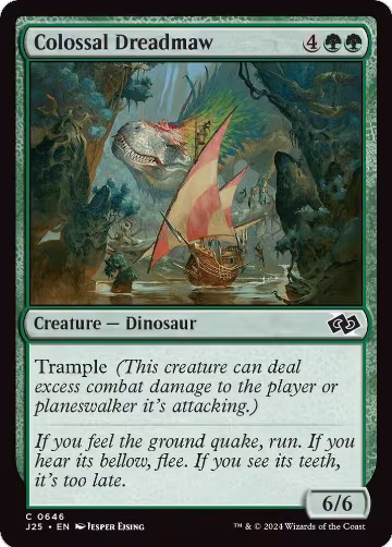 Colossal Dreadmaw (646), Foundations Jumpstart — Magic card price