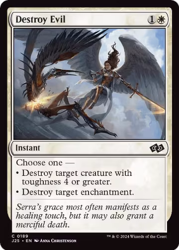 Destroy Evil (189), Foundations Jumpstart — Magic card price