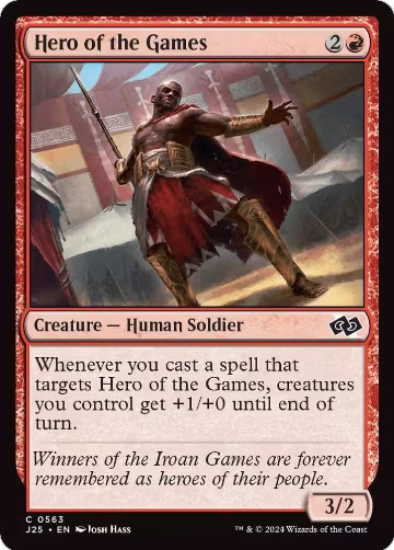 Hero of the Games (563), Foundations Jumpstart — Magic card price