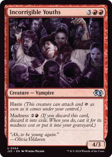 Incorrigible Youths (564), Foundations Jumpstart — Magic card price