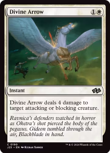 Divine Arrow (190), Foundations Jumpstart — Magic card price