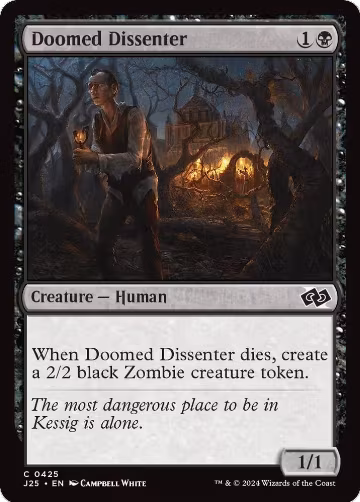 Doomed Dissenter (425), Foundations Jumpstart — Magic card price