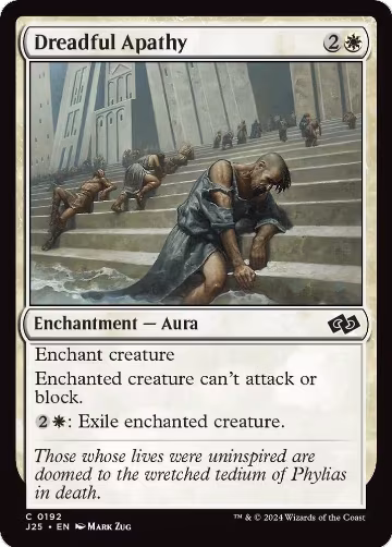 Dreadful Apathy (192), Foundations Jumpstart — Magic card price