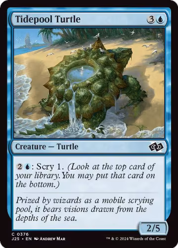 Tidepool Turtle (376), Foundations Jumpstart — Magic card price