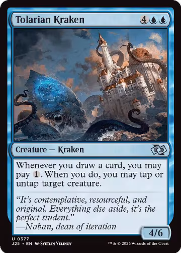 Tolarian Kraken (377), Foundations Jumpstart — Magic card price