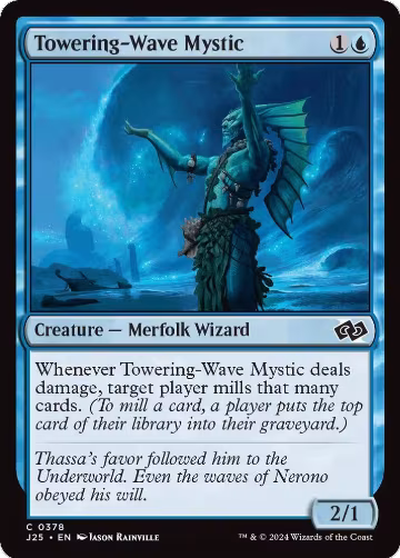 Towering-Wave Mystic (378), Foundations Jumpstart — Magic card price