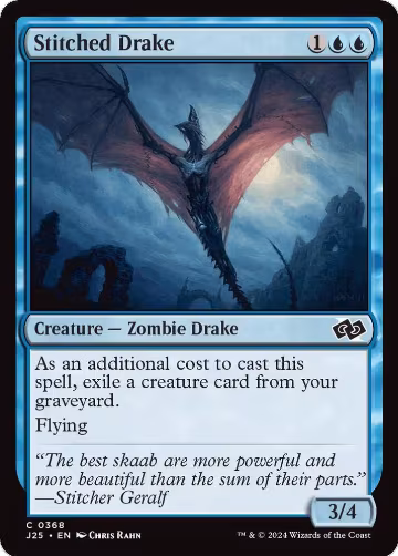 Stitched Drake (368), Foundations Jumpstart — Magic card price