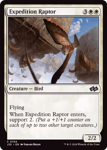 Expedition Raptor (194), Foundations Jumpstart — Magic card price