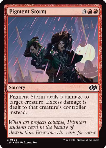 Pigment Storm (585), Foundations Jumpstart — Magic card price