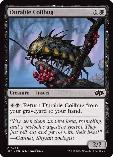 Durable Coilbug (429), Foundations Jumpstart — Magic card price