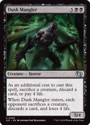 Dusk Mangler (430), Foundations Jumpstart — Magic card price