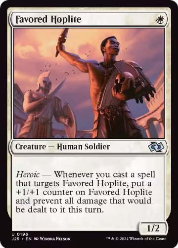 Favored Hoplite (196), Foundations Jumpstart — Magic card price