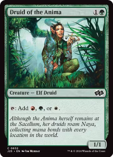 Druid of the Anima (652), Foundations Jumpstart — Magic card price