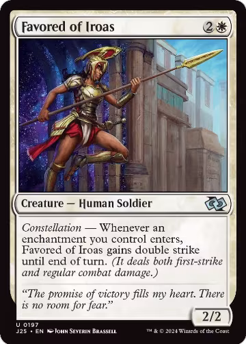 Favored of Iroas (197), Foundations Jumpstart — Magic card price