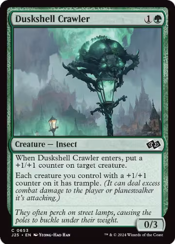 Duskshell Crawler (653), Foundations Jumpstart — Magic card price