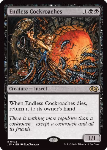 Endless Cockroaches (433), Foundations Jumpstart — Magic card price