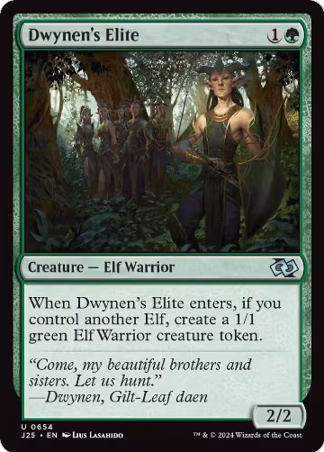 Dwynen's Elite (654), Foundations Jumpstart — Magic card price