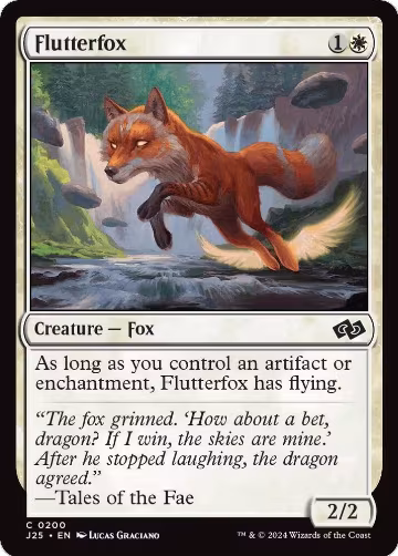 Flutterfox (200), Foundations Jumpstart — Magic card price