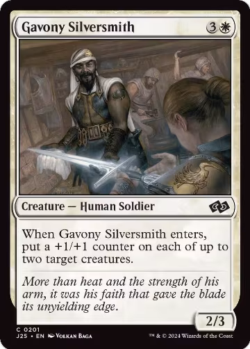 Gavony Silversmith (201), Foundations Jumpstart — Magic card price