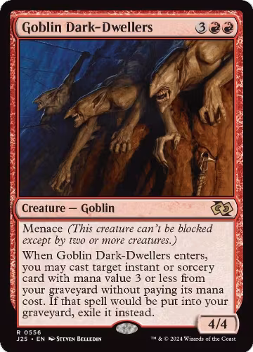 Goblin Dark-Dwellers (556), Foundations Jumpstart — Magic card price
