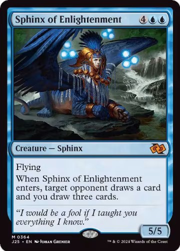 Sphinx of Enlightenment (364), Foundations Jumpstart — Magic card price