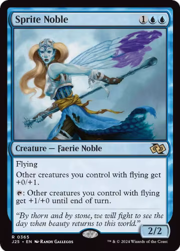 Sprite Noble (365), Foundations Jumpstart — Magic card price