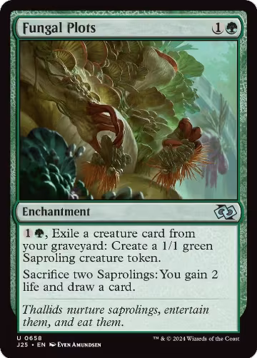 Fungal Plots (658), Foundations Jumpstart — Magic card price