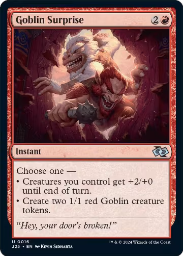 Goblin Surprise (16), Foundations Jumpstart — Magic card price