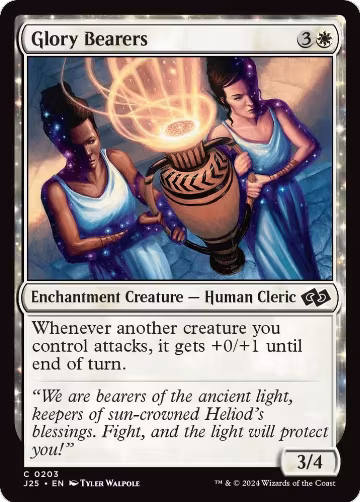 Glory Bearers (203), Foundations Jumpstart — Magic card price