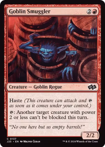 Goblin Smuggler (137), Foundations Jumpstart — Magic card price