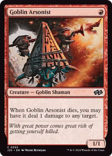 Goblin Arsonist (555), Foundations Jumpstart — Magic card price