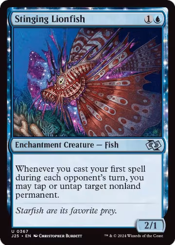 Stinging Lionfish (367), Foundations Jumpstart — Magic card price