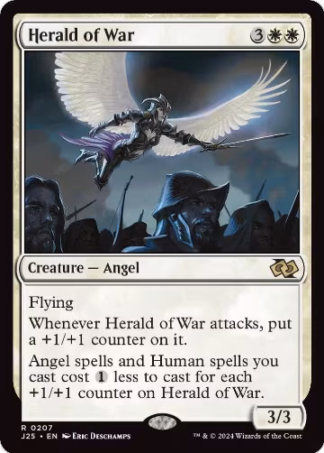 Herald of War (207), Foundations Jumpstart — Magic card price