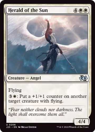 Herald of the Sun (206), Foundations Jumpstart — Magic card price