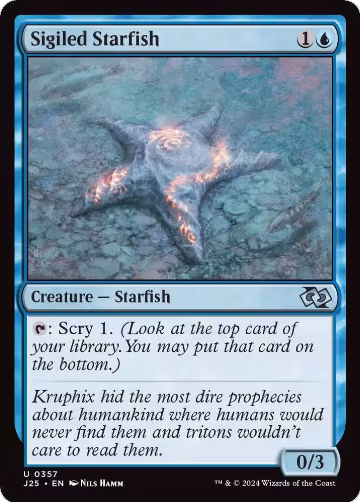 Sigiled Starfish (357), Foundations Jumpstart — Magic card price