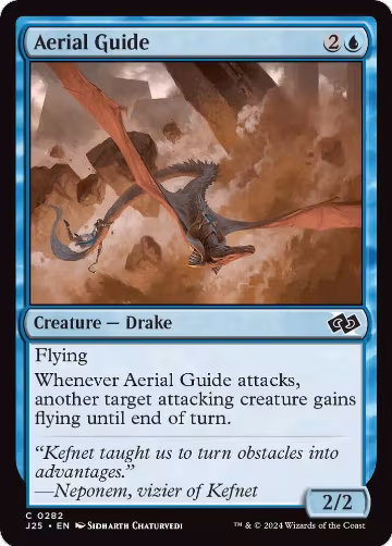 Aerial Guide (282), Foundations Jumpstart — Magic card price