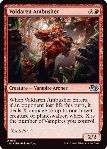 Voldaren Ambusher (611), Foundations Jumpstart — Magic card price