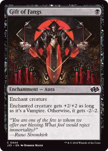 Gift of Fangs (444), Foundations Jumpstart — Magic card price