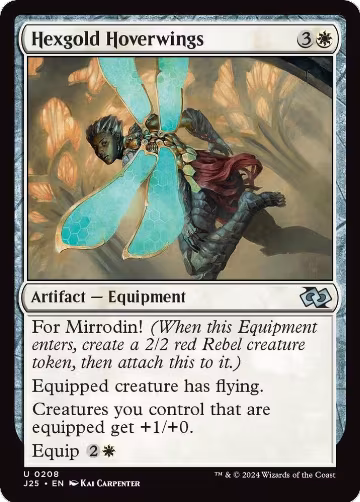Hexgold Hoverwings (208), Foundations Jumpstart — Magic card price