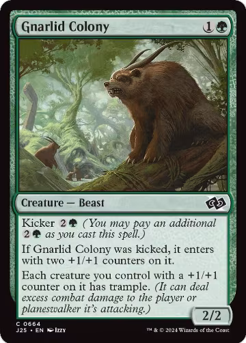 Gnarlid Colony (664), Foundations Jumpstart — Magic card price