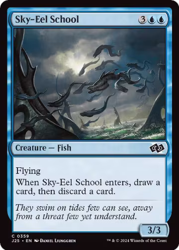 Sky-Eel School (359), Foundations Jumpstart — Magic card price