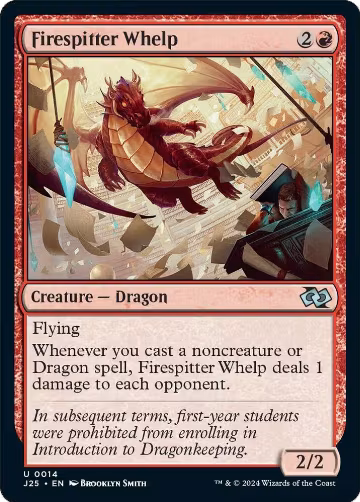 Firespitter Whelp (14), Foundations Jumpstart — Magic card price