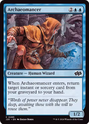 Archaeomancer (285), Foundations Jumpstart — Magic card price