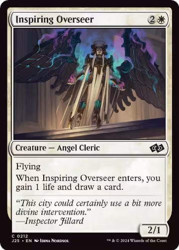 Inspiring Overseer (212), Foundations Jumpstart — Magic card price