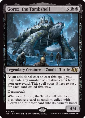 Gorex, the Tombshell (Anime) (67), Foundations Jumpstart — Magic card price