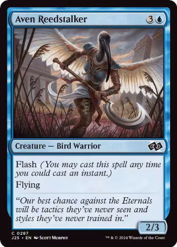 Aven Reedstalker (287), Foundations Jumpstart — Magic card price