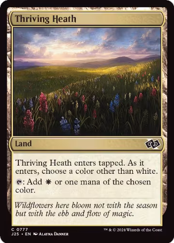 Thriving Heath (777), Foundations Jumpstart — Magic card price