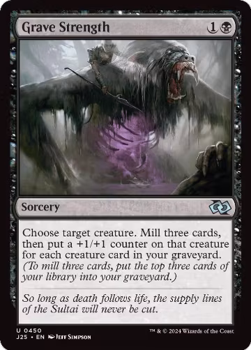 Grave Strength (450), Foundations Jumpstart — Magic card price